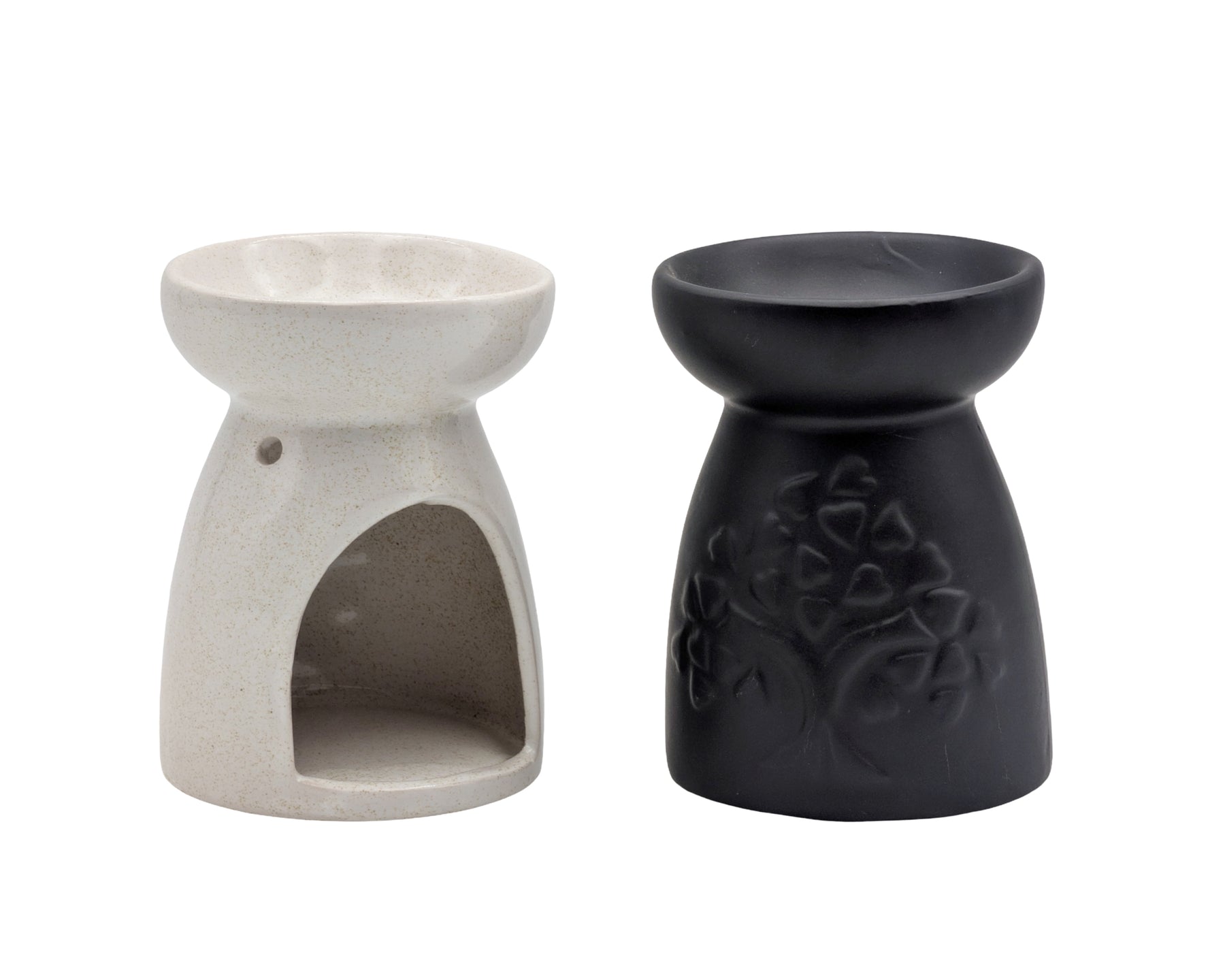 Premium Ceramic Tree of Life Oil Burners – 24 Pack, 2 Assorted Colours