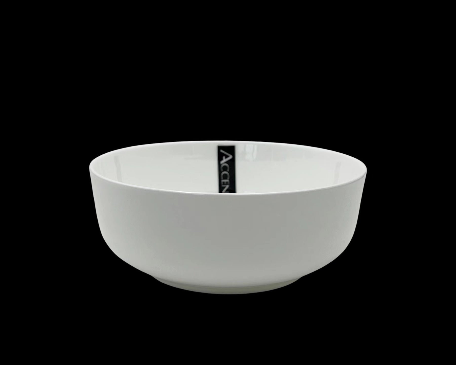 24 White Fine Bone China 6in Cereal Bowls - 15cm, Durable & Elegant - SuperSaverAU - view 1