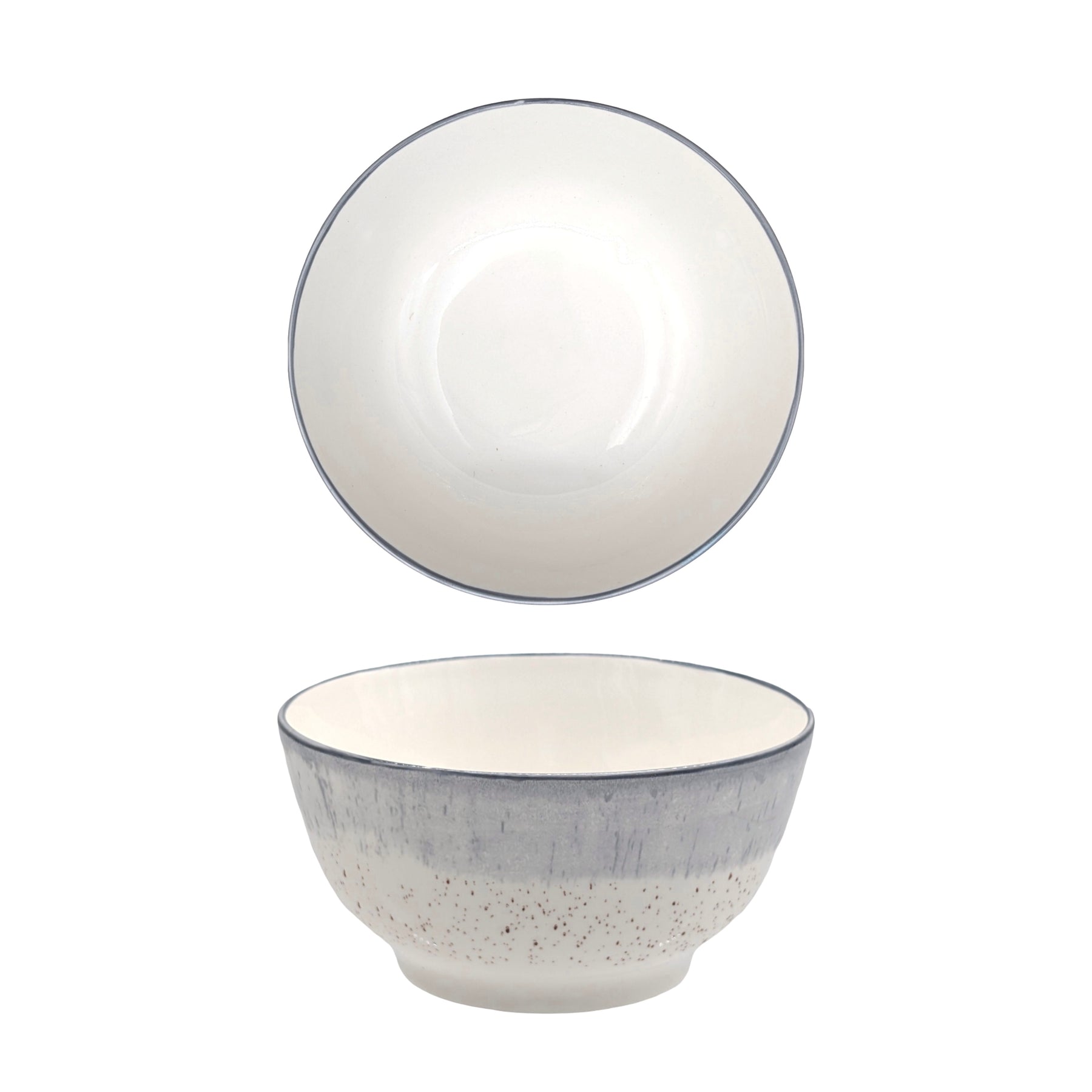 Torquay Porcelain Rice Bowl 5" - Multi Colour, 12cm, Set of 24 - SuperSaverAU - view 1