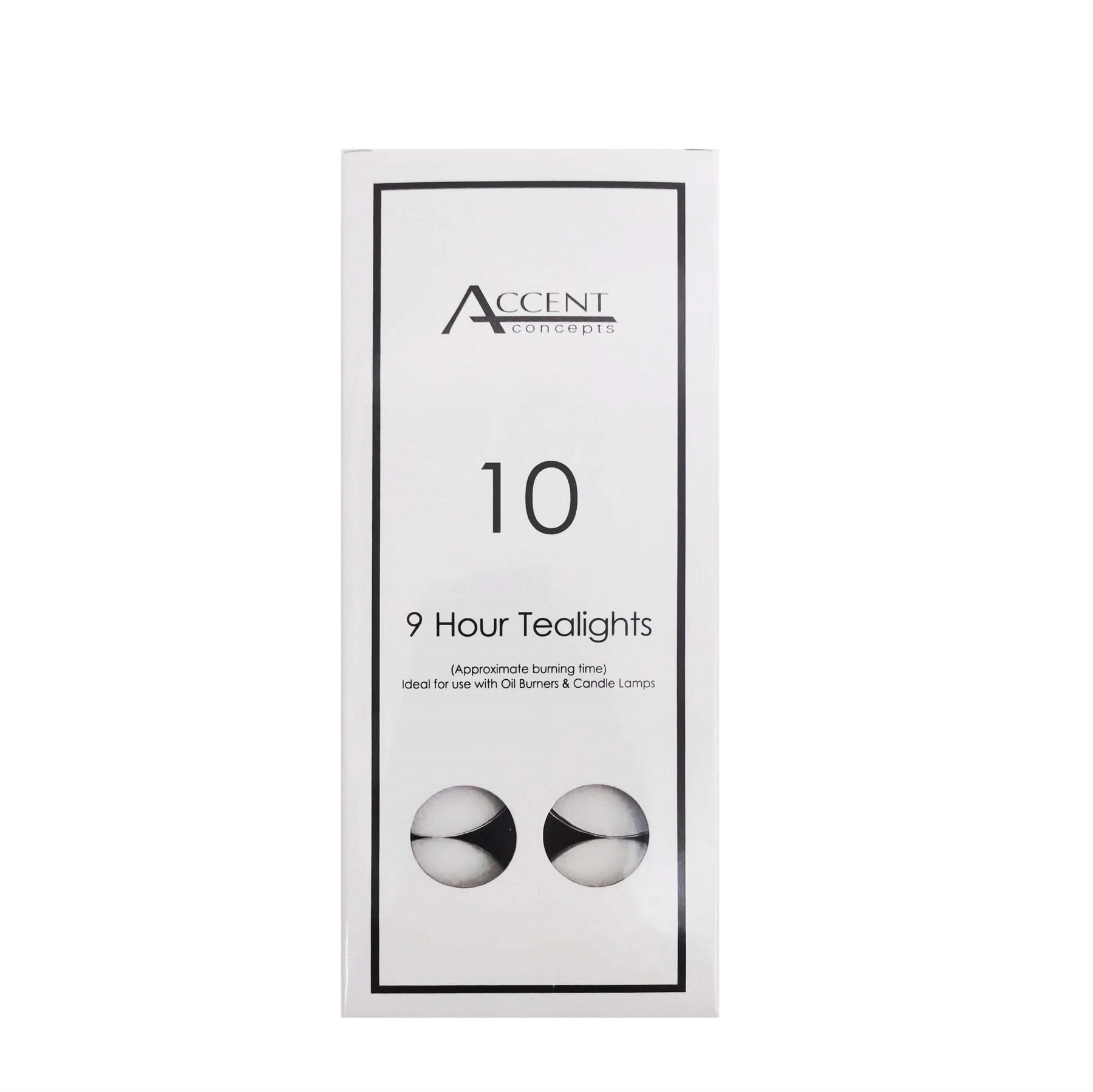bulk 60 Accent 9 Hour Tealight 10 Pack - SuperSaverAU - view 1