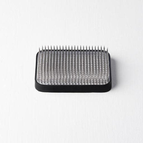 Premium Kenzan Ikebana Pin Base – Rectangular 9.6 x 7cm