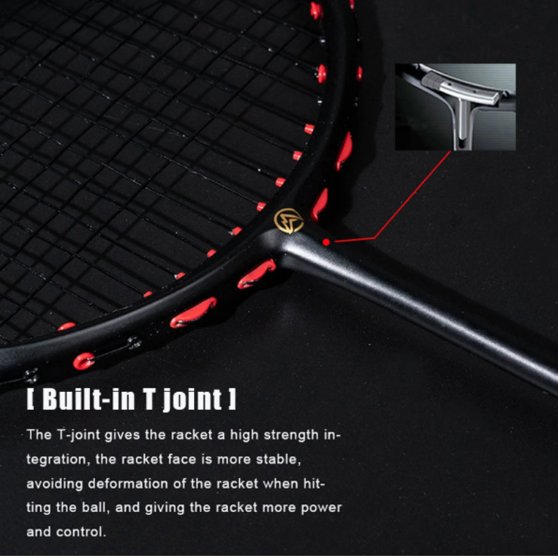 NNEOBA Wave Legal Original Torsion Frame Badminton Racket - SuperSaverAU - view 3