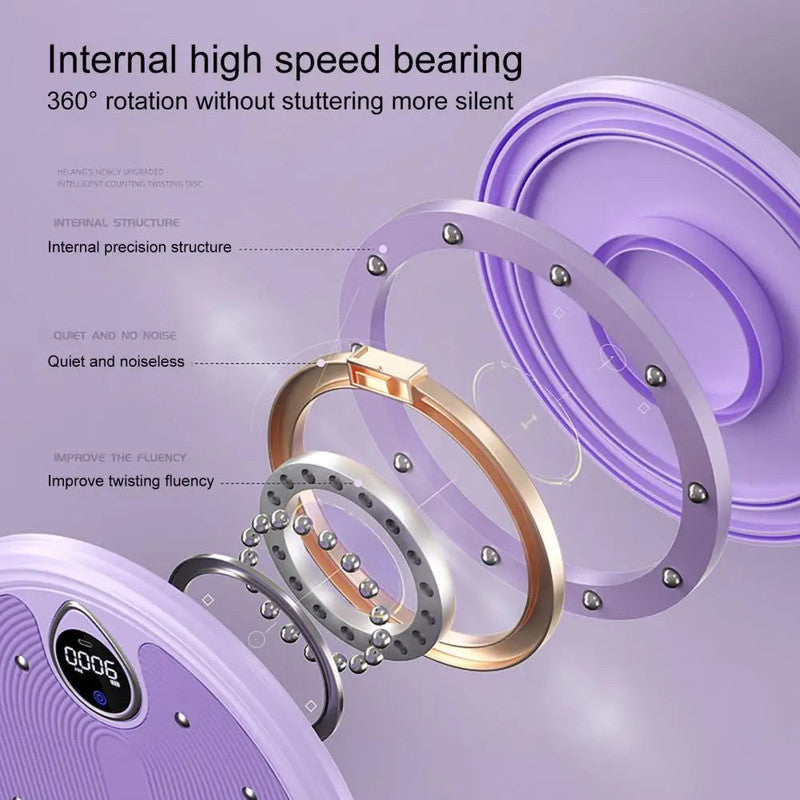 NNEOBA BodyBuilding Fitness Twist Waist Disc - SuperSaverAU - view 2