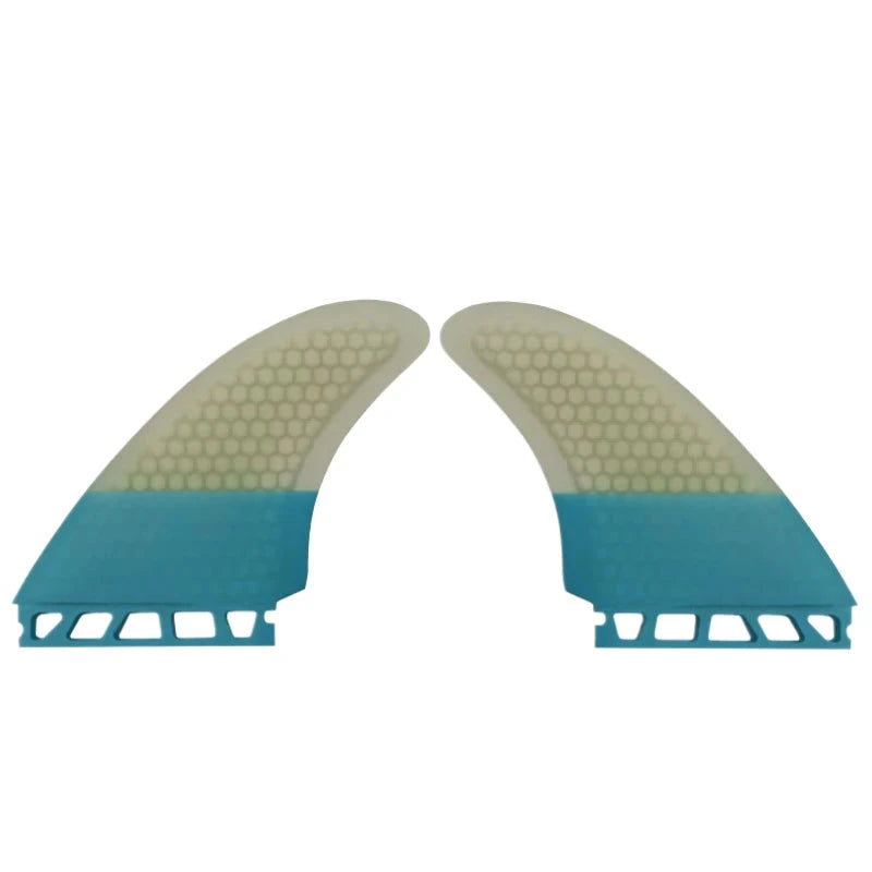 NNEOBA 5.5 Inch Fiberglass Twin Fins for Surfboards - Lightweight & Stylish - SuperSaverAU - view 1