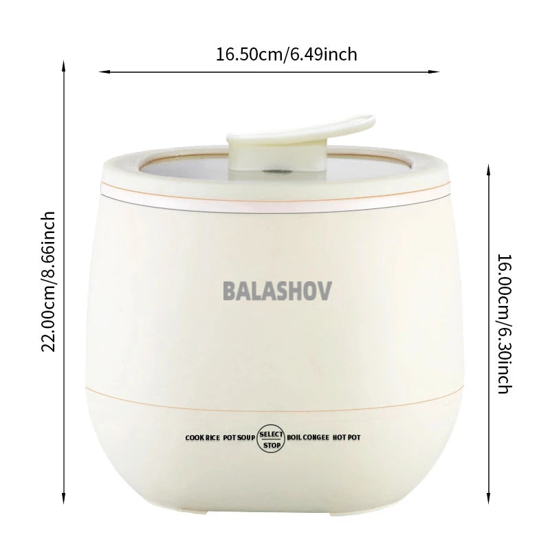 NNEOBA 1.8L Multifunctional Electric Mini Rice Cooker - SuperSaverAU - view 5