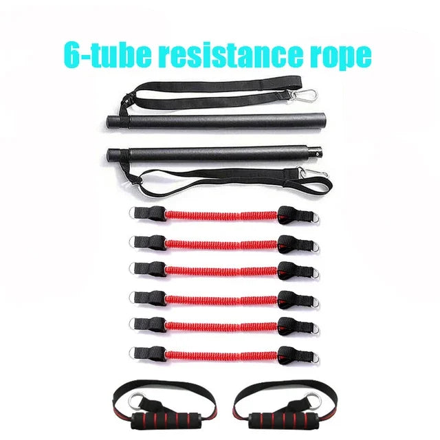 NNEOBA Yoga Resistance Bands Pilates Stick - SuperSaverAU - view 7