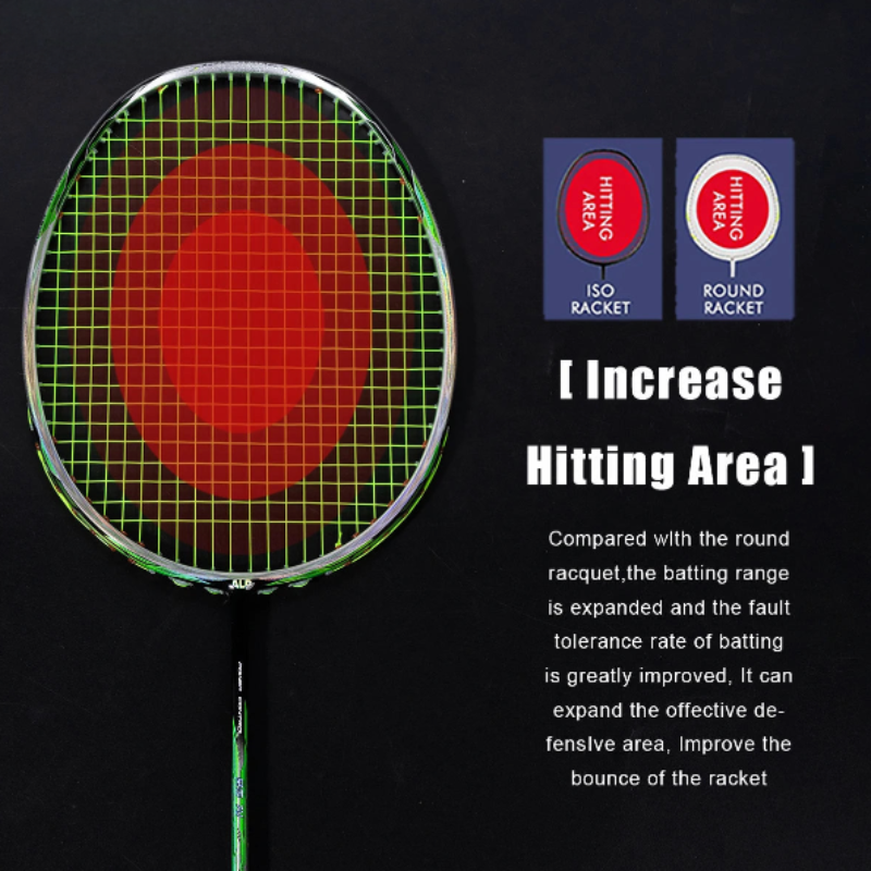 NNEOBA Badminton Racket T800 Carbon Fiber 72g - SuperSaverAU - view 3