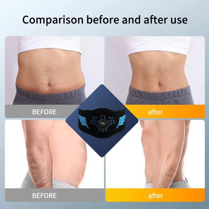 NNEOBA Abdominal Toning Belt Muscle Stimulator Metal Sheet Technology - SuperSaverAU - view 3