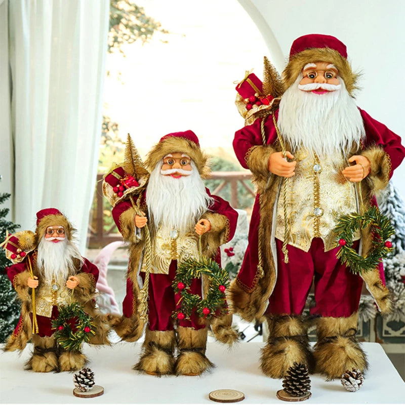 Christmas Santa Claus Doll - 30cm - SuperSaverAU - view 2