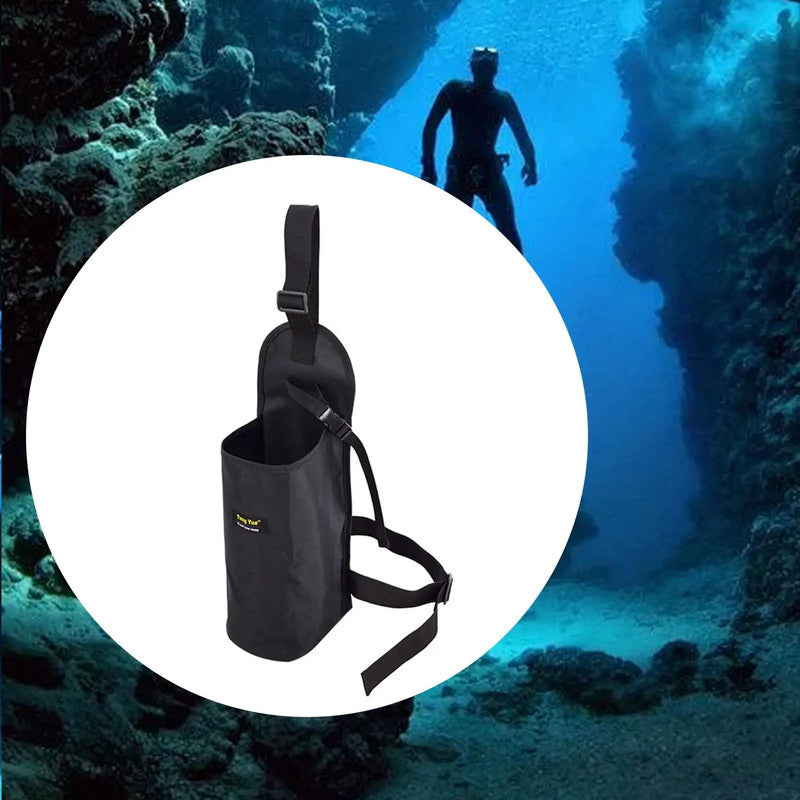 NNEOBA Scuba Diving Tank Bag, 15cm x 35cm, Oxford Cloth, Adjustable Strap - SuperSaverAU - view 4