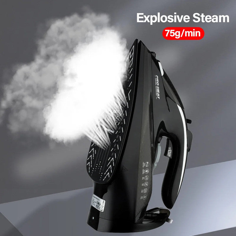 2200W Professional Steam Iron with Ceramic Soleplate - SuperSaverAU - view 5