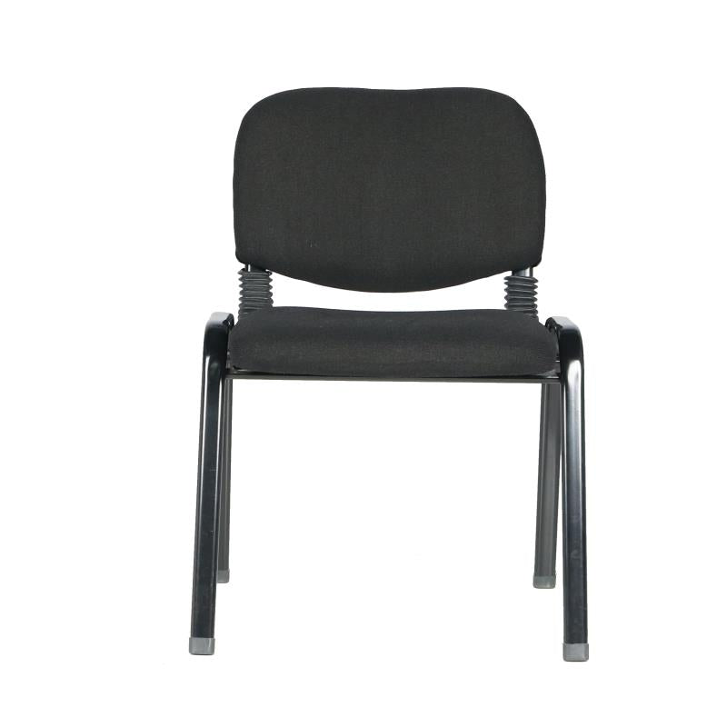 NNECN Stackable & Linkable Office Conference Visitor Community Chairs (Set of 7-Black) - SuperSaverAU - view 5