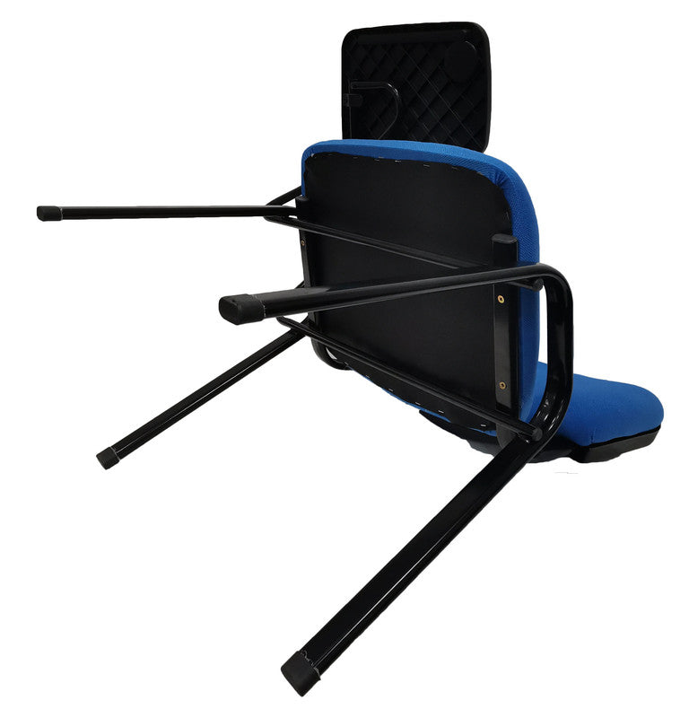 NNECN Lecture Chair with Table Top - Set of 6 Blue - SuperSaverAU - view 9