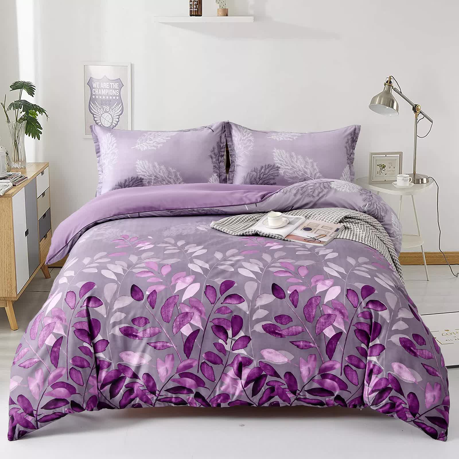Soft Haven Duvet Cover Set with Long-Lasting Comfort - King