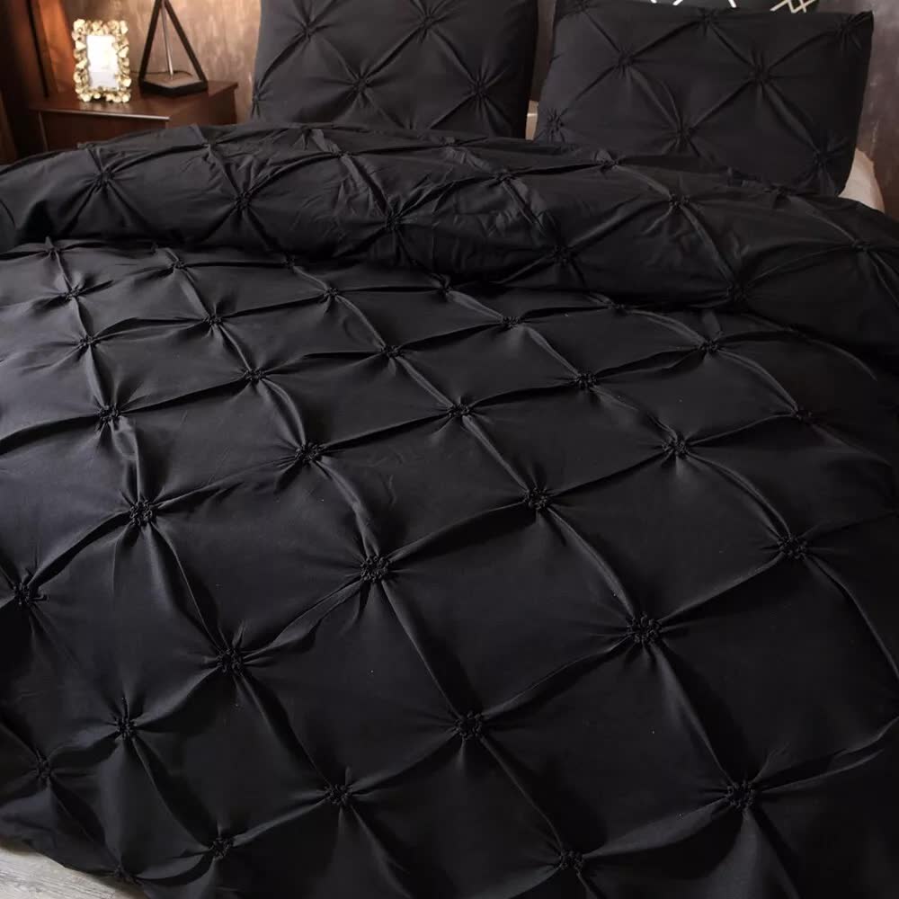 Premium Blissful Sleep Duvet Cover Set with Ultra Soft Polyester - King