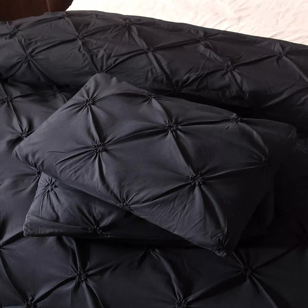 Premium Blissful Sleep Duvet Cover Set with Ultra Soft Polyester - King