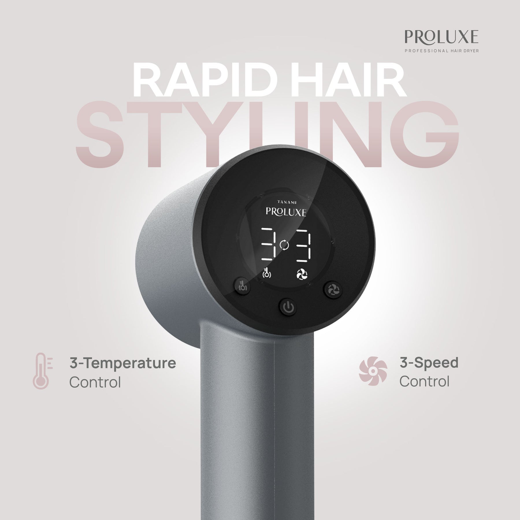 Tanami Proluxe Professional SE Hair Dryer with SmartTemp Technology - SuperSaverAU - view 4