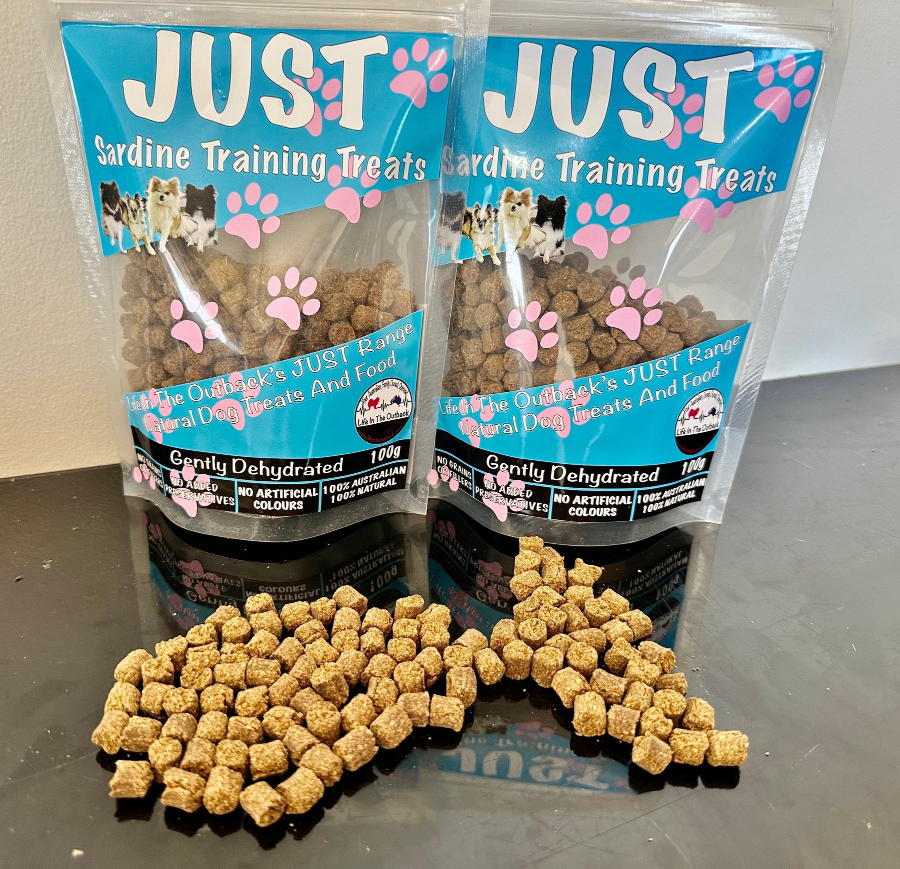 Life in the Outback Just Sardine Training Treats - 200g, 100% Australian, Allergen-Free - SuperSaverAU - view 3