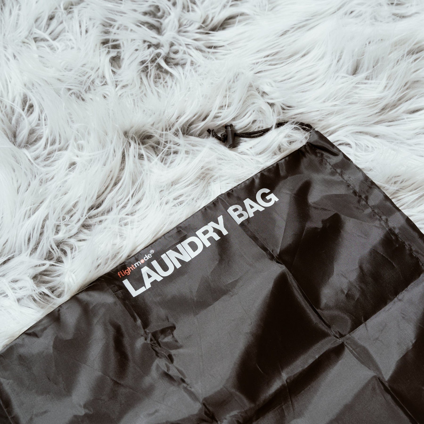 Premium Water-Resistant Travel Laundry Bags – Black 8 Pack with Drawstring