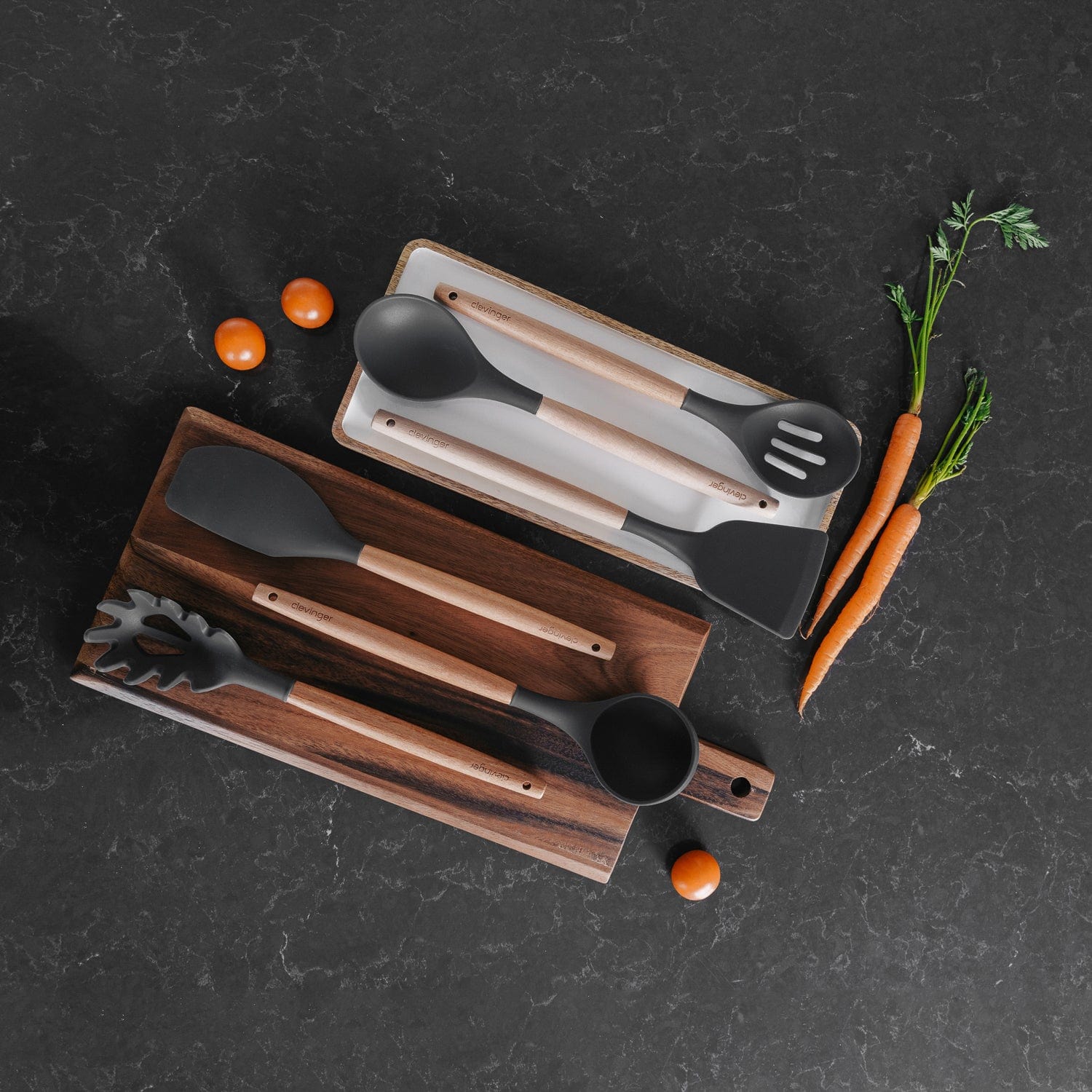 Eco-friendly Beechwood & Silicone Ladle, 31 x 7 cm, Dishwasher Safe - SuperSaverAU - view 1