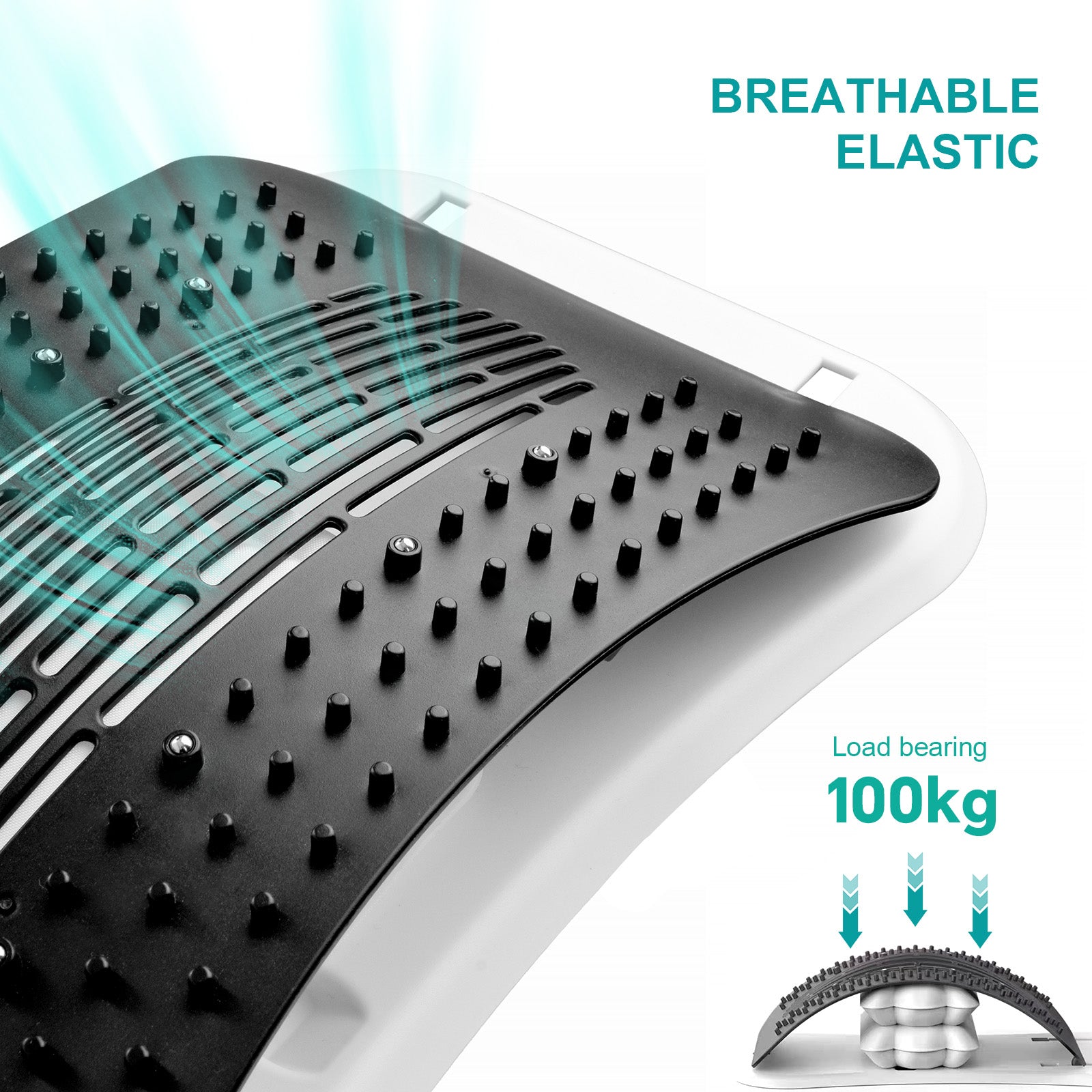 Adjustable Air Lumbar Spine Reliever - Inflatable Back Stretcher - SuperSaverAU - view 4