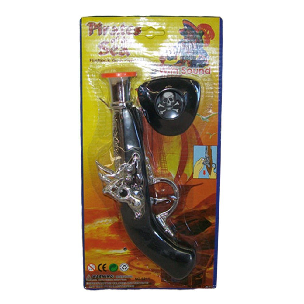 Premium 2-Pack Toy Pirate Sets with Gun & Eyepatch - SuperSaverAU - view 1