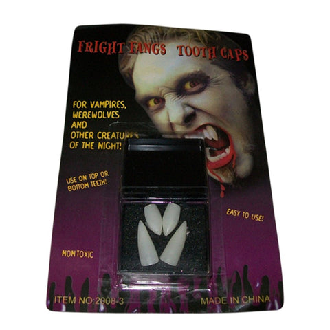 Premium 2 Pack Vampire Fang Tooth Caps