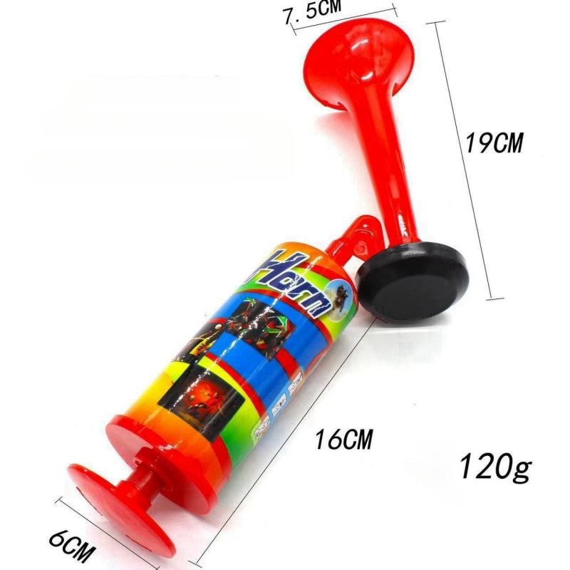 Premium 3 Pack Large Hand Pump Air Horn Sound Machines