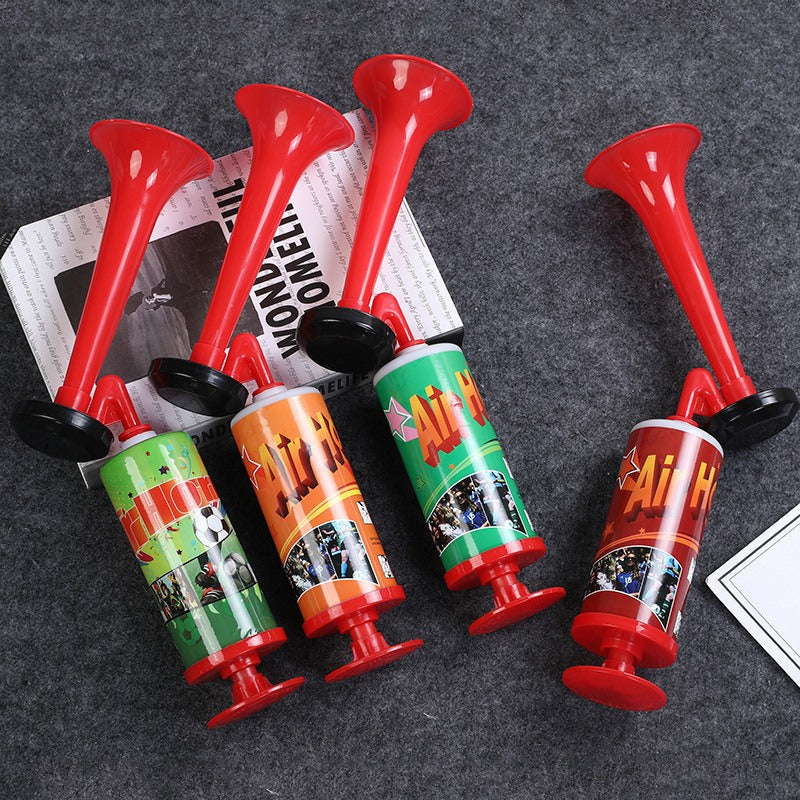 Premium 3 Pack Large Hand Pump Air Horn Sound Machines