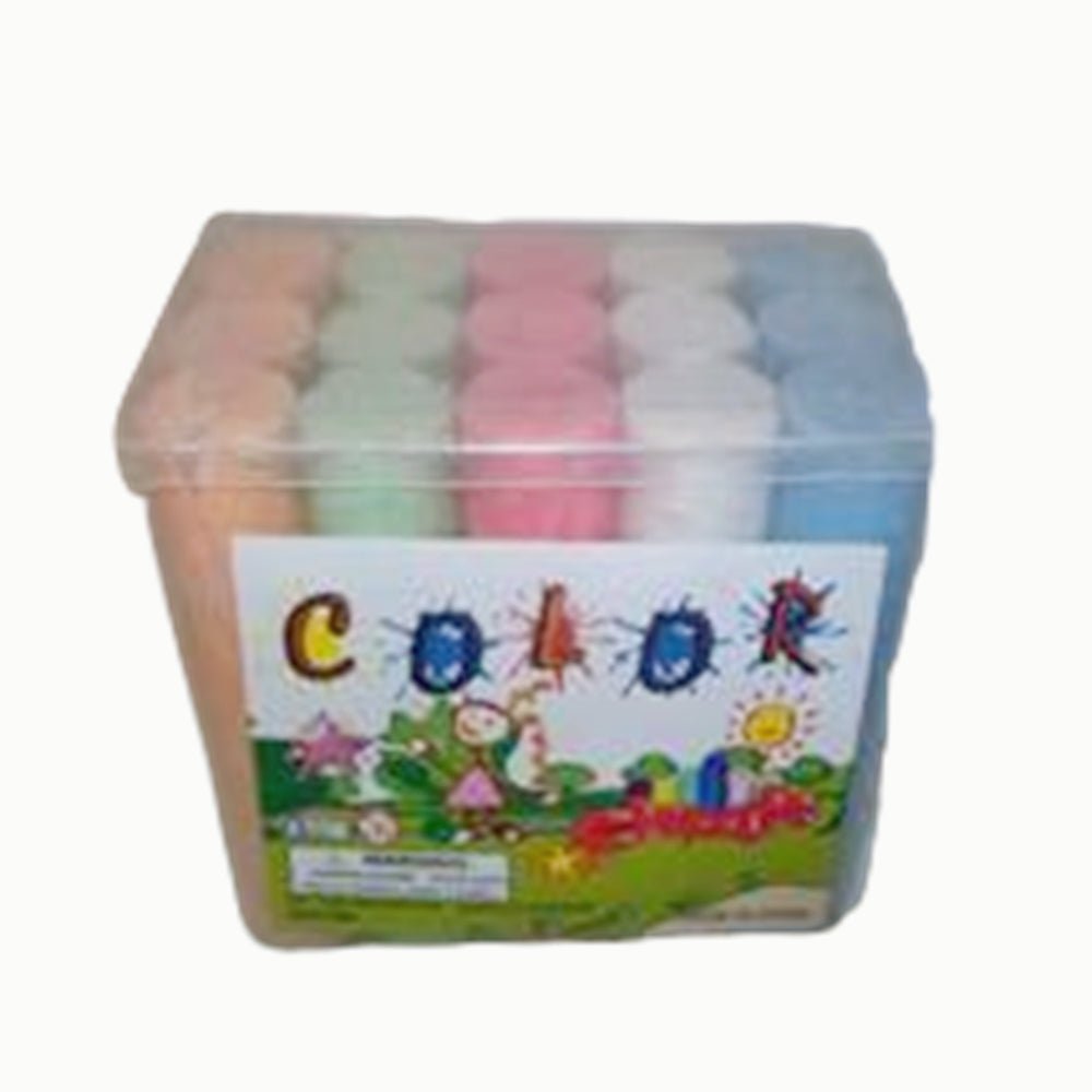 Sidewalk Chalk Set - 15pcs Jumbo Size for Creative Outdoor Fun - SuperSaverAU - view 1