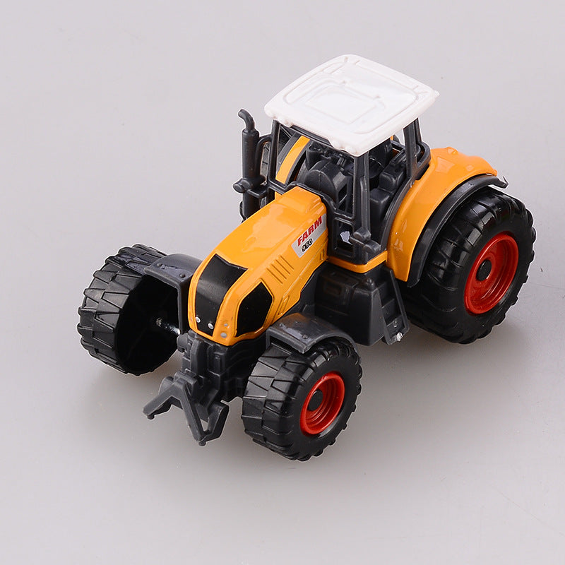 Diecast Metal Farm Tractors Set - Red, Yellow, Green - SuperSaverAU - view 2