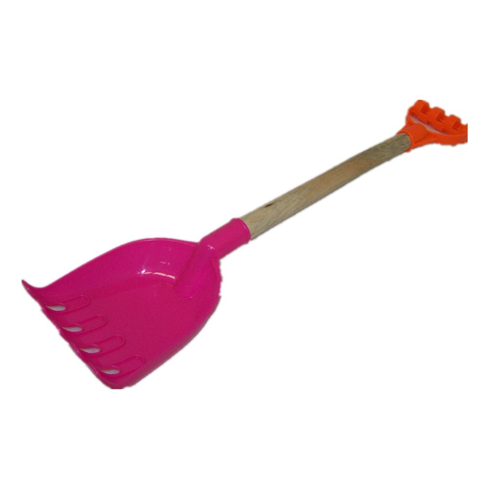 Wooden Handle Toy Rake - 57 cm, 2x Pack - SuperSaverAU - view 1