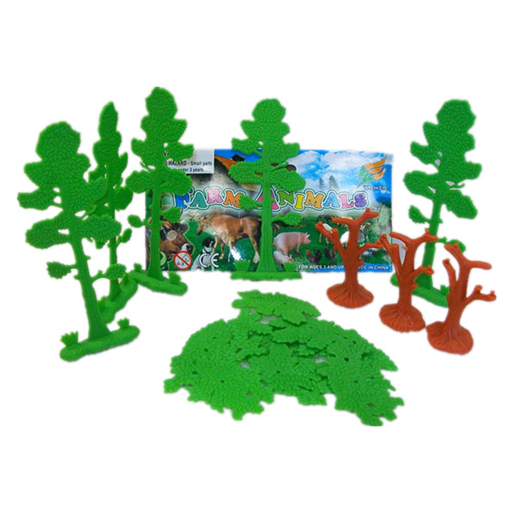 Toy Farm Trees 8 Pcs - Imaginative Play, No Watering Required - SuperSaverAU - view 1