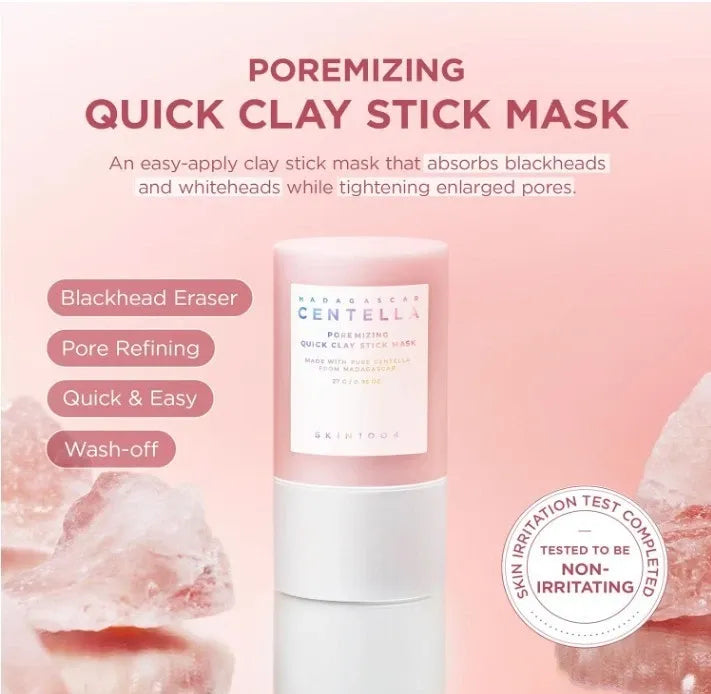 SKIN1004 Madagascar Centella Poremizing Clay Stick Mask 27g 2 Pack