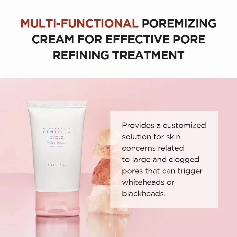 SKIN1004 Madagascar Centella Poremizing Light Gel Cream 75ml Pore Care Moisturiser