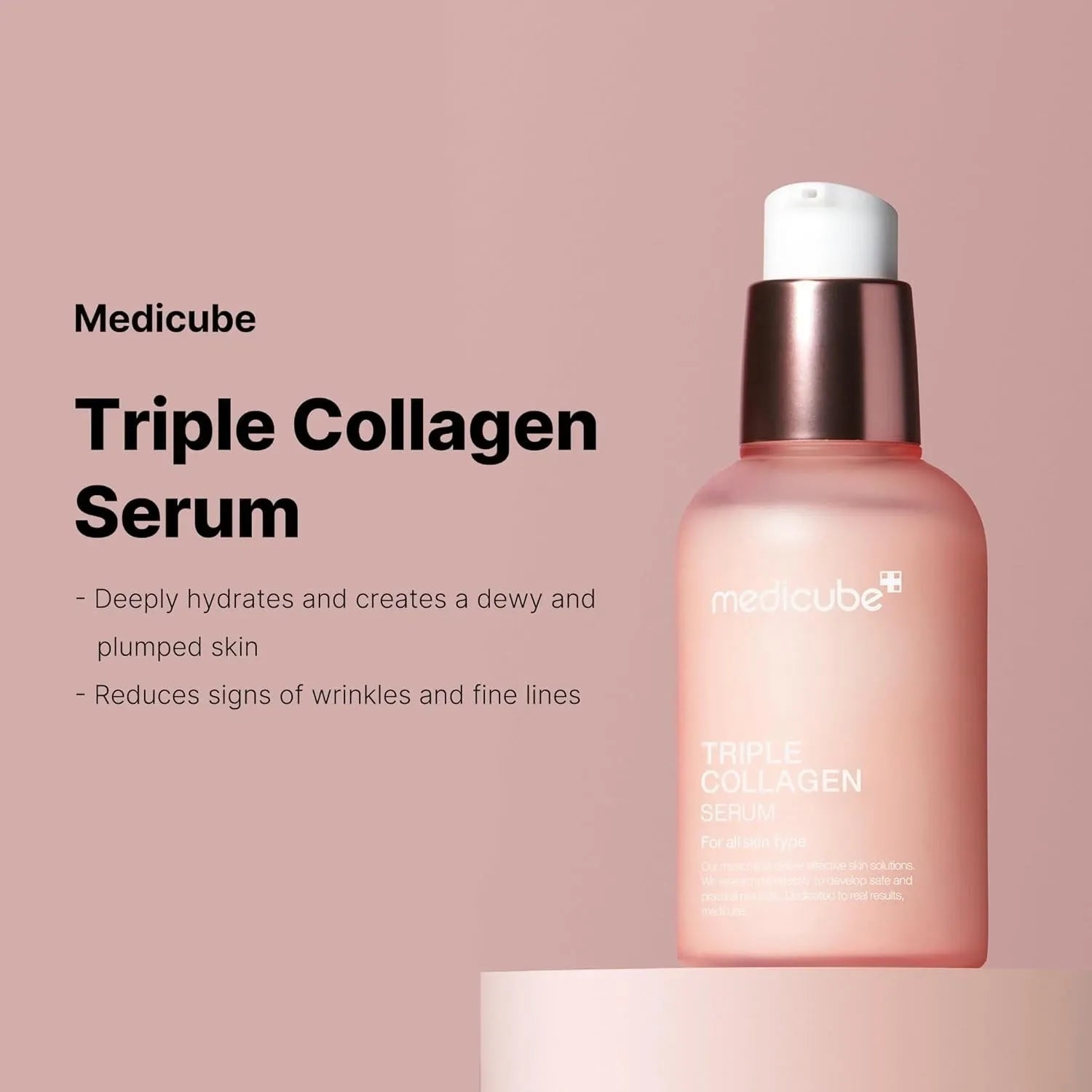 Medicube Triple Collagen Serum 4.0 55ml Hydrating Elasticity Korean Skincare