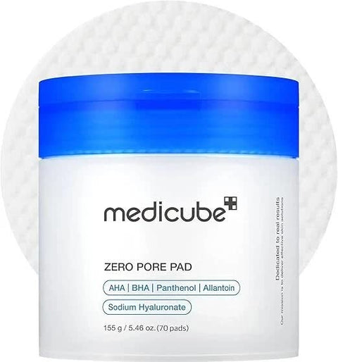 Medicube Zero Pore Pad 70 Sheets AHA+BHA Exfoliant - SuperSaverAU - view 1