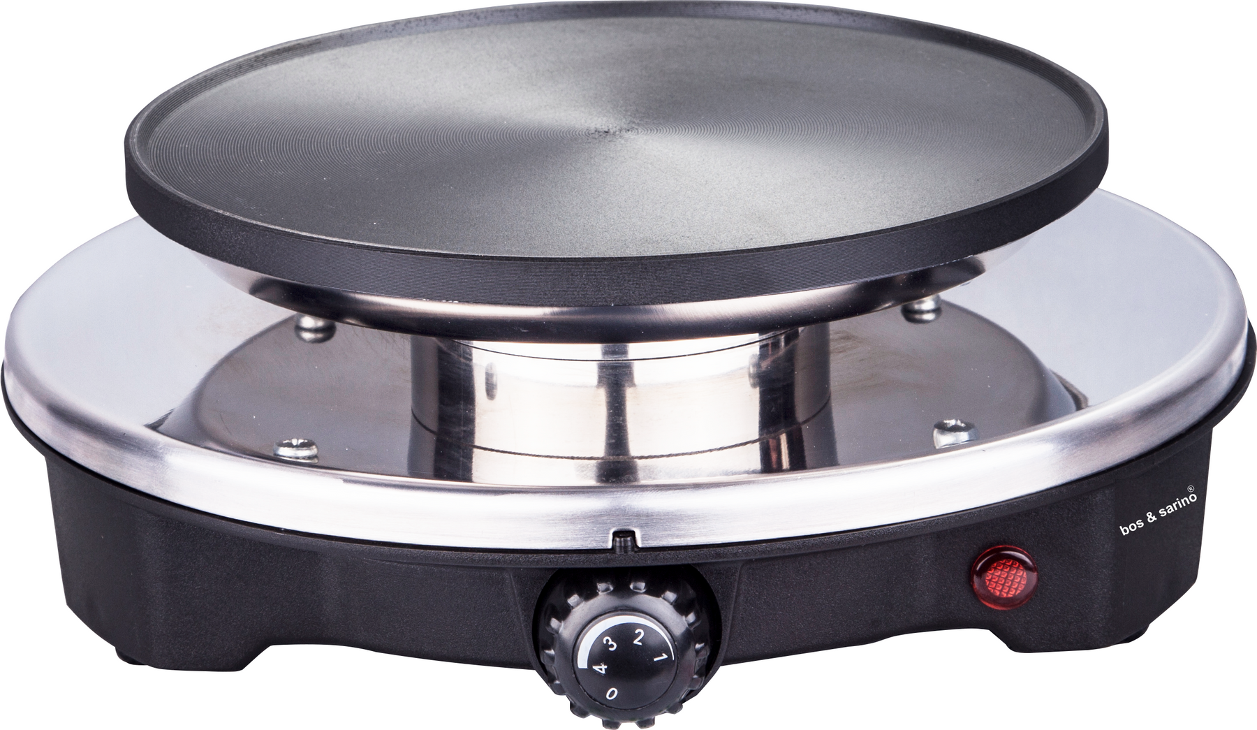 BOS & SARINO Fondue & Hot Pot with 2L Stainless Steel Pot