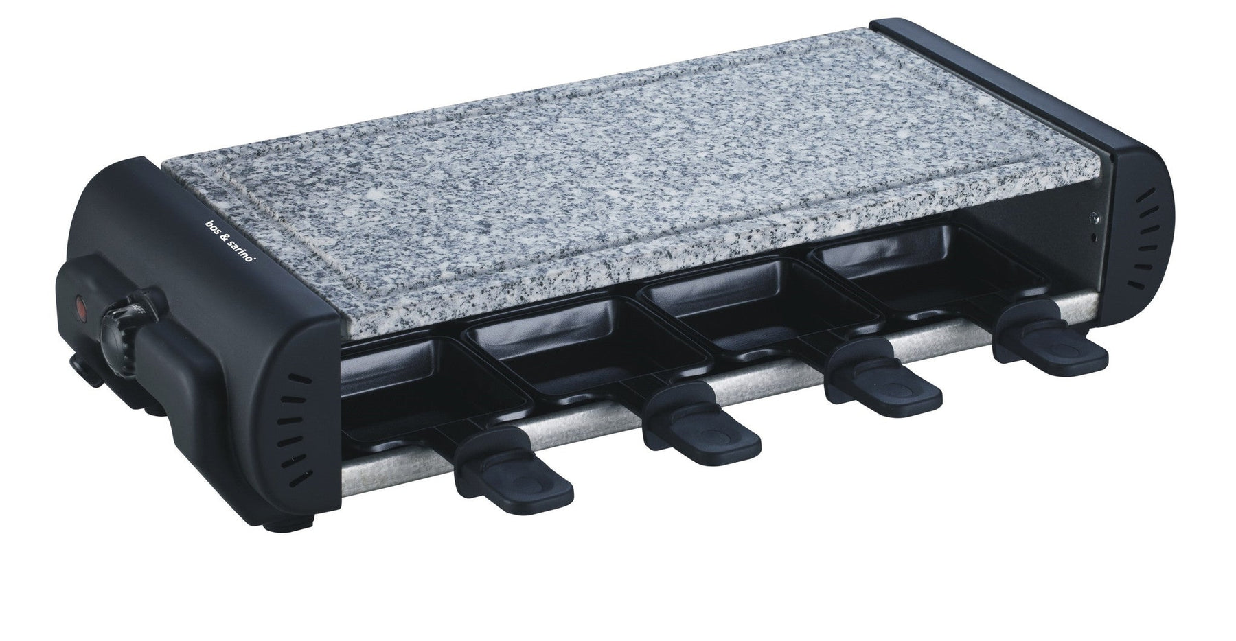 BOS & SARINO Raclette Grill with Stone & Non-Stick Tops