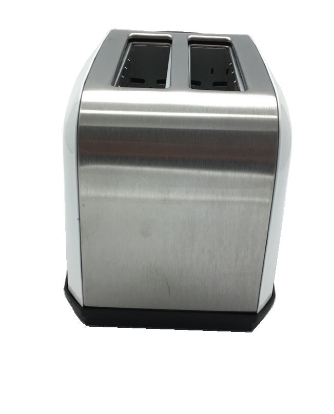 BOS & SARINO 2 Slice White Toaster with Browning Control