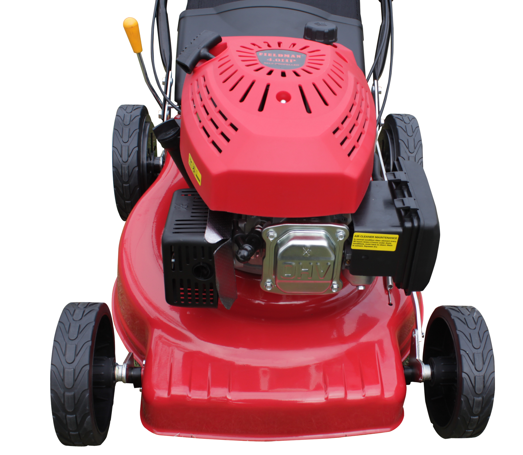 FIELDMAN Self Propelled Lawn Mower with 135cc Engine & 55L Catcher