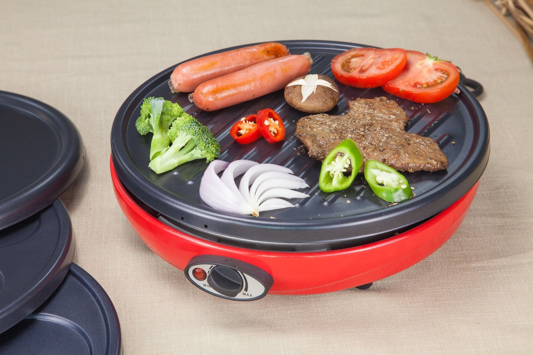 GALLIDEI Electric Griddle & 30cm Crepe Maker