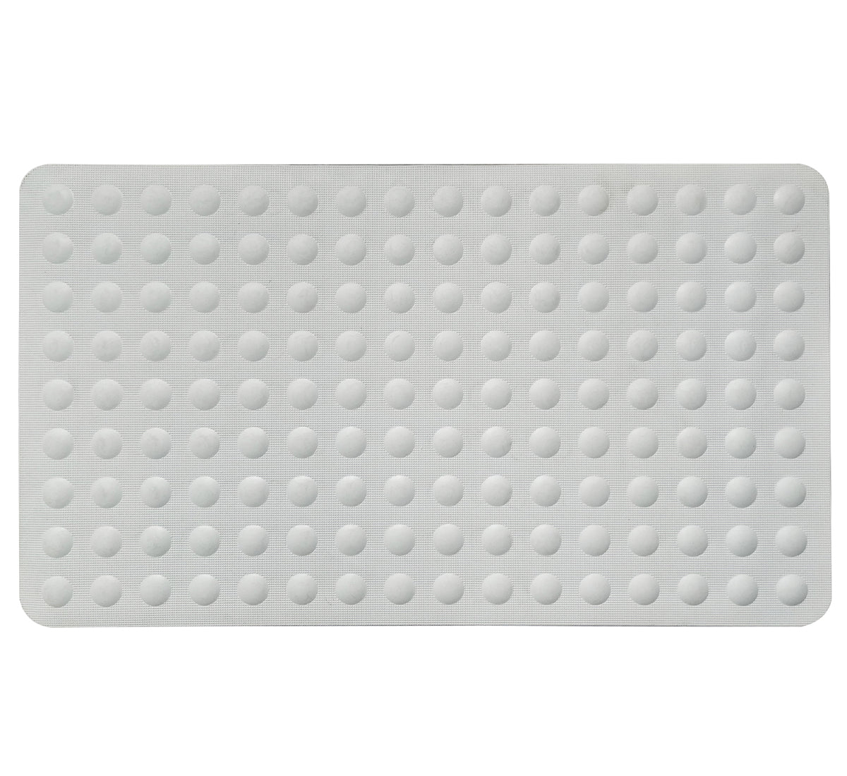 Premium Hotel Rubber Bath Mat – White 350 x 555mm with Suction Cups