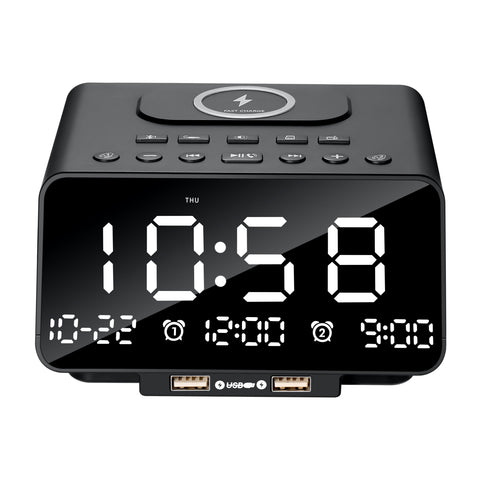 Bluetooth LED Alarm With Radio - SuperSaverAU - view 1