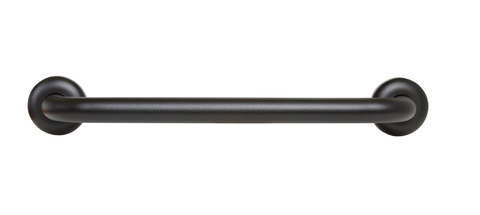 Dolphy Wall Mount Safety Grab Rail - Black Stainless Steel - SuperSaverAU - view 1