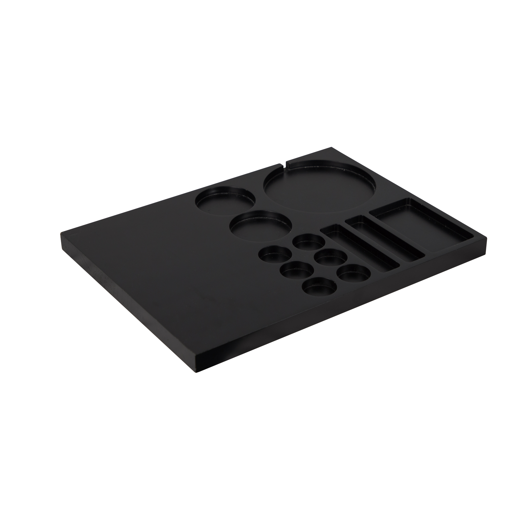 Beech Wood Kettle Tray - Black - SuperSaverAU - view 1
