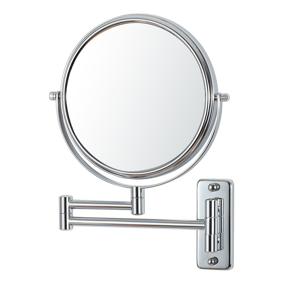 Dolphy Wall Mounted Round Mirror - 3x & 1x Magnification - SuperSaverAU - view 1
