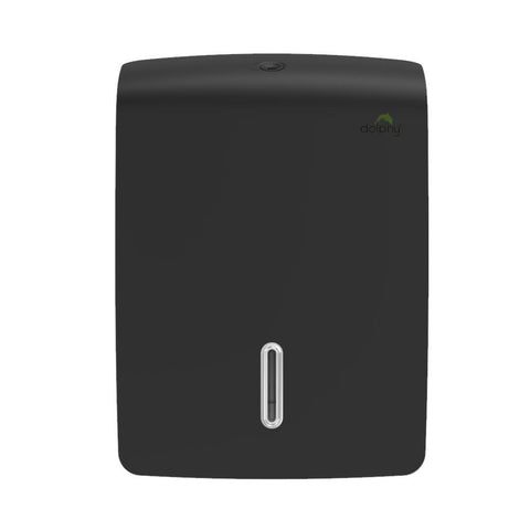 Jumbo Plaza Ultraslim Paper Towel Dispenser – Black