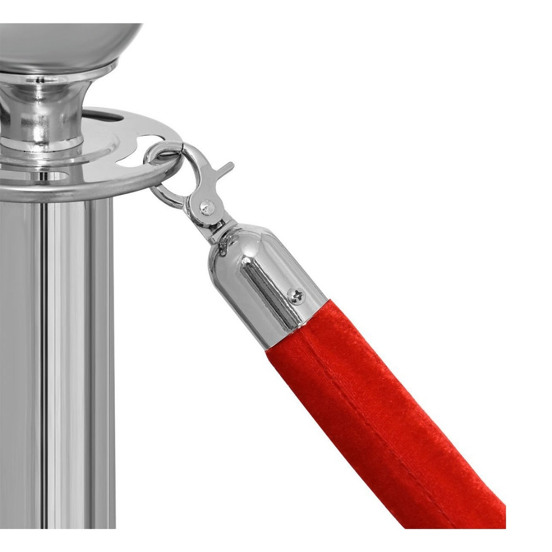 Velvet Rope for Queue Barrier - Red - SuperSaverAU - view 2