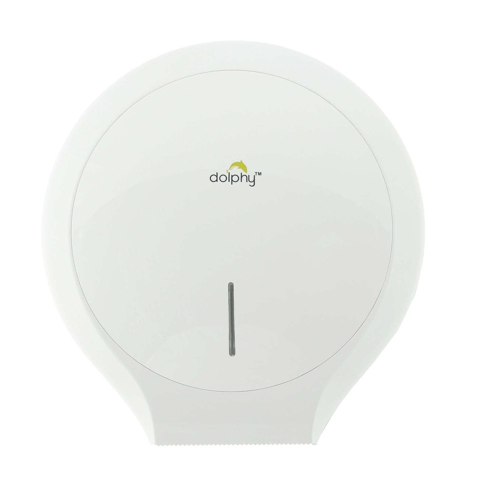 Premium Classic Jumbo Toilet Paper Roll Dispenser – White